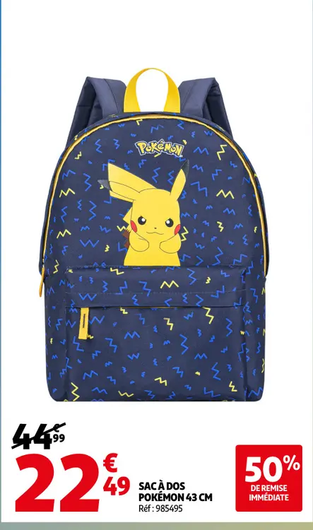 Offre: Sac à dos pokémon