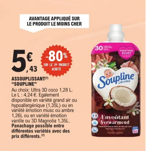 Offre: Assouplissant