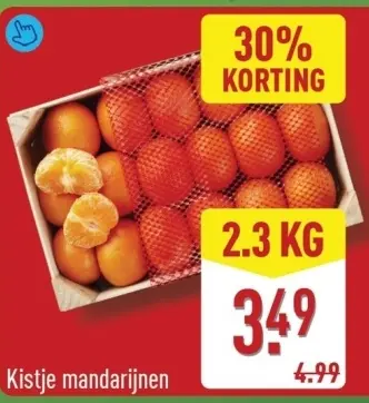 Aanbieding: Kistje mandarijnen