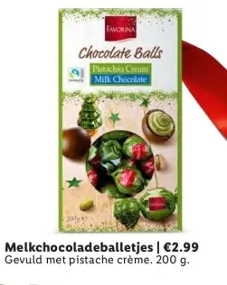 Aanbieding: Melkchocoladeballetjes