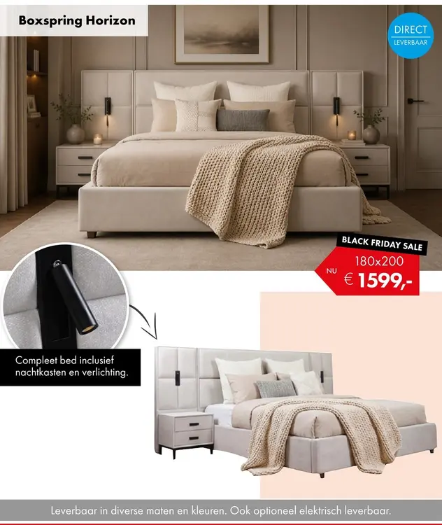 Aanbieding: Boxspring Horizon