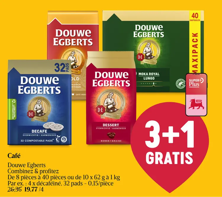 Offre: Café | Dessert | Vacuüm pack | Moulu