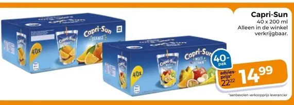 Aanbieding: Capri-Sun