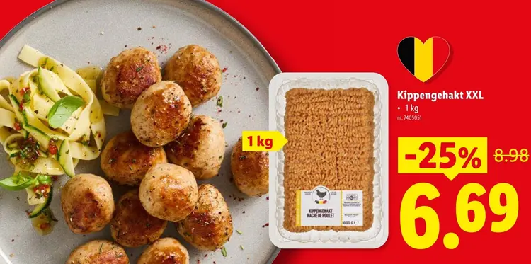 Promotie: Kippengehakt XXL