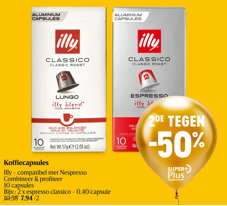Aanbieding: Illy Classico Koffiecapsules