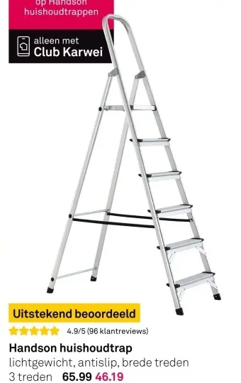 Aanbieding: huishoudtrap