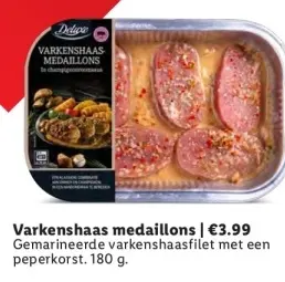 Aanbieding: Varkenshaas medaillons