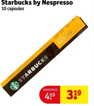 Aanbieding: Starbucks by Nespresso