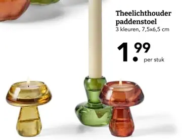 Aanbieding: Waxinelichthouder