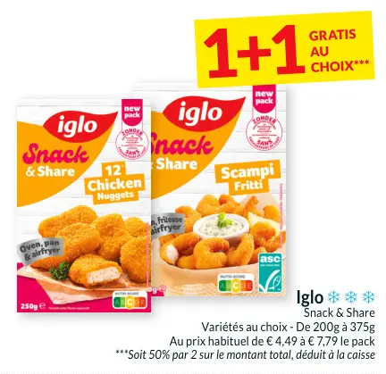 Offre: Snack & Share