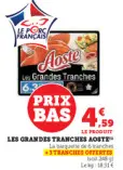 Offre: Les grandes tranches Aoste