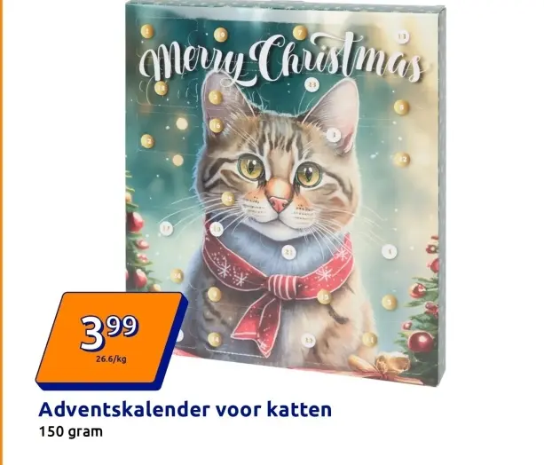 Aanbieding: Adventskalender voor katten