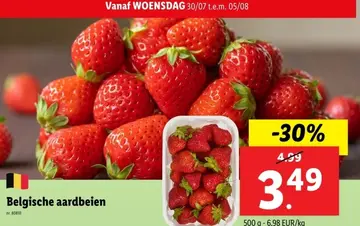 Aanbieding: Belgische aardbeien