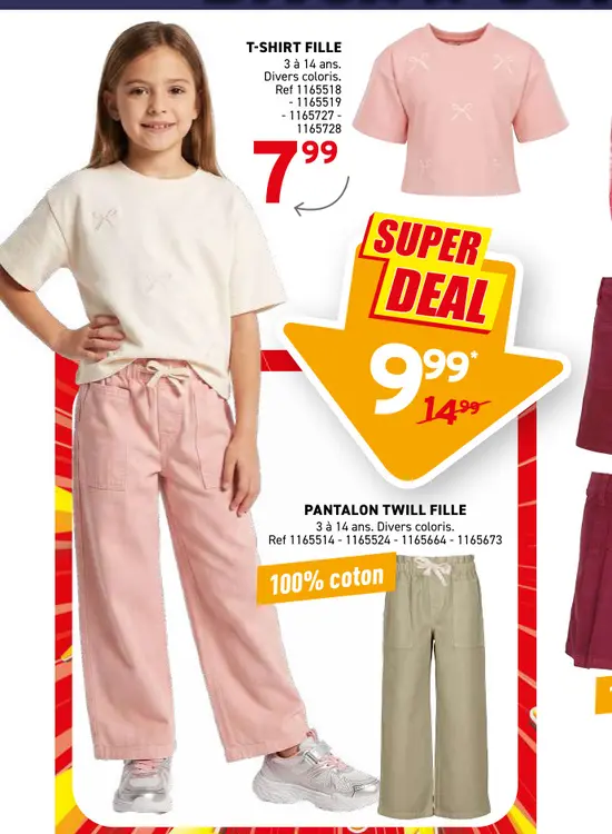 Offre: T-shirt fille