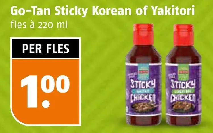 Aanbieding: Sticky Korean of Yakitori