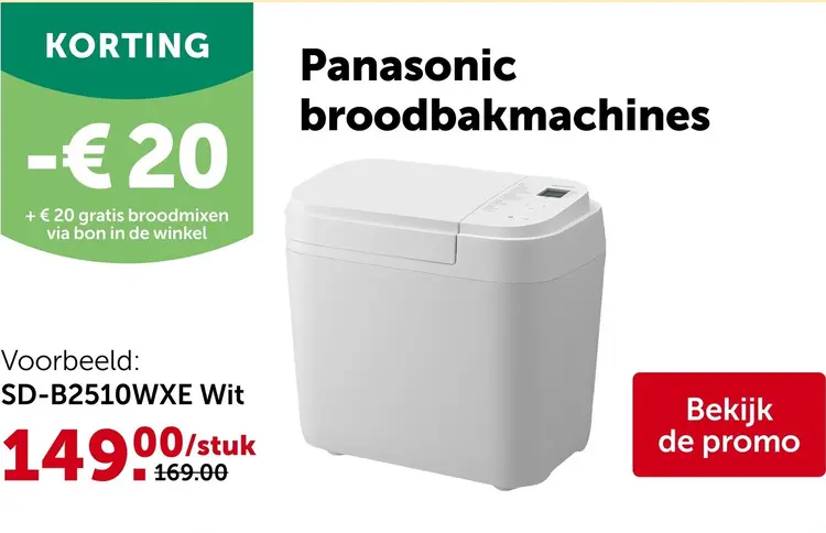 Promotie: Broodbakmachines