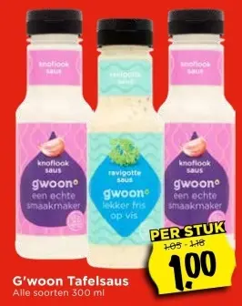 Aanbieding: Tafelsaus