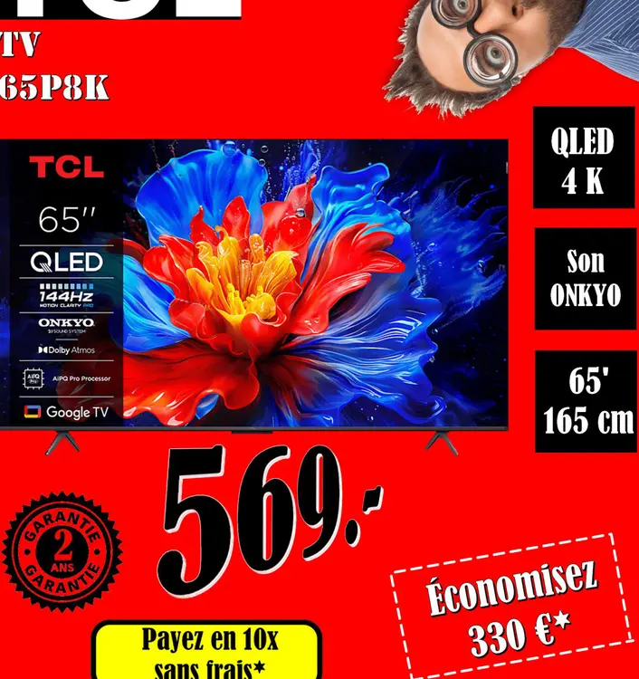 Promotie: Tv 65p8k