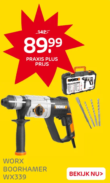 Aanbieding: Boorhamer wx339