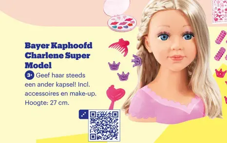 Aanbieding: Bayer Kaphoofd Charlene Super Model