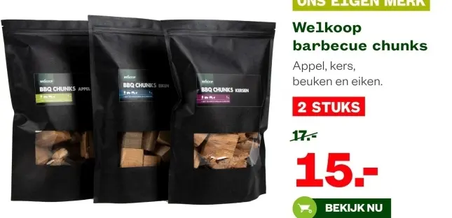 Aanbieding: barbecue chunks