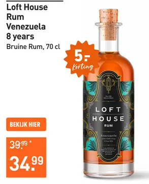 Aanbieding: Loft House Rum Venezuela