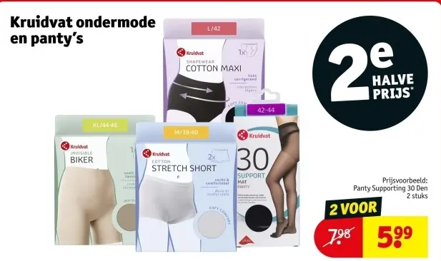 Aanbieding: Panty Supporting 30 Den