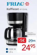 Promotie: Koffiezet KF153 BL