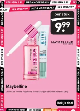 Aanbieding: Maybelline primers