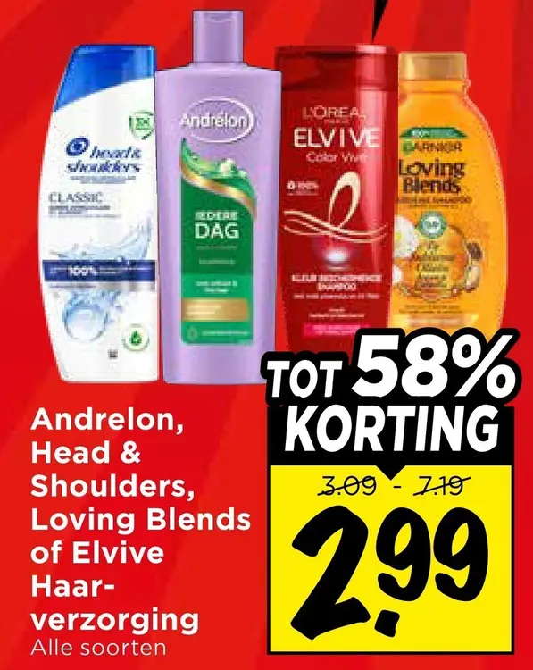 Aanbieding: Haarverzorging