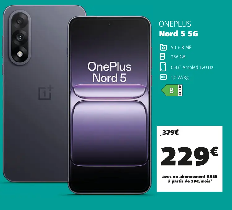 Offre: Nord 5 5G
