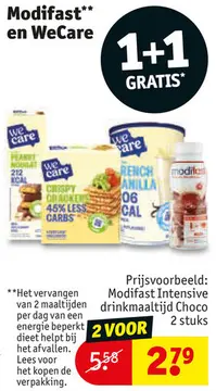 Aanbieding: Modifast en WeCare
