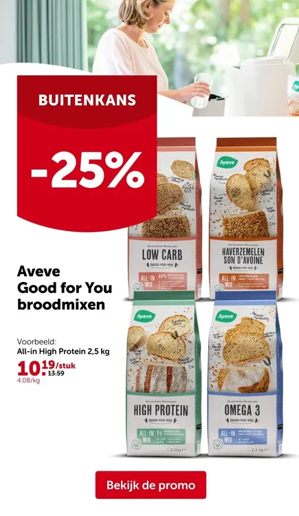 Promotie: Good for You broodmixen