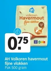 Aanbieding: Volkoren havermout fijne vlokken