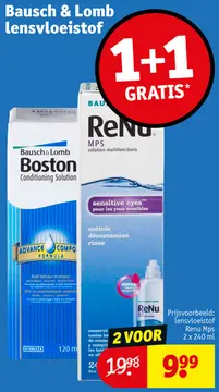 Aanbieding: Bausch & Lomb lensvloeistof