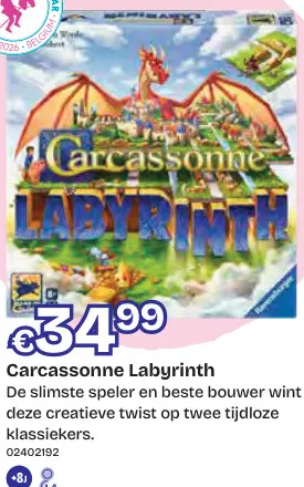 Promotie: Carcassonne Labyrinth
