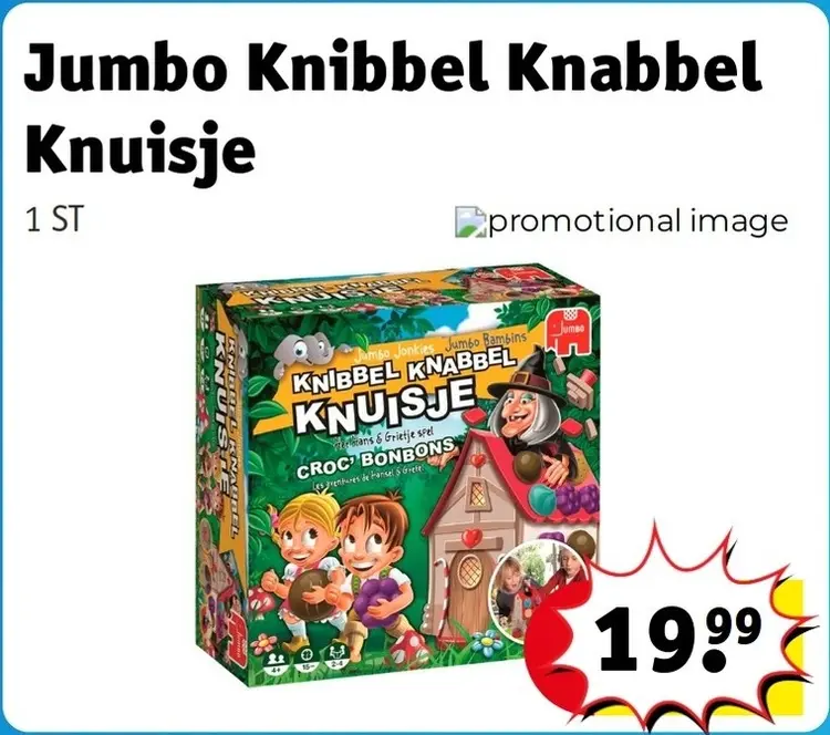 Aanbieding: Knibbel Knabbel Knuisje