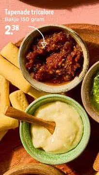 Aanbieding: Tapenade tricolore