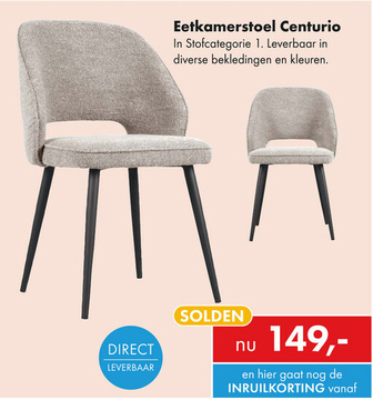 Aanbieding: Eetkamerstoel Centurio