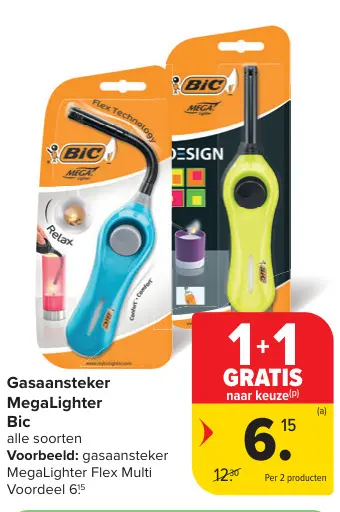Promotie: Gasaansteker MegaLighter