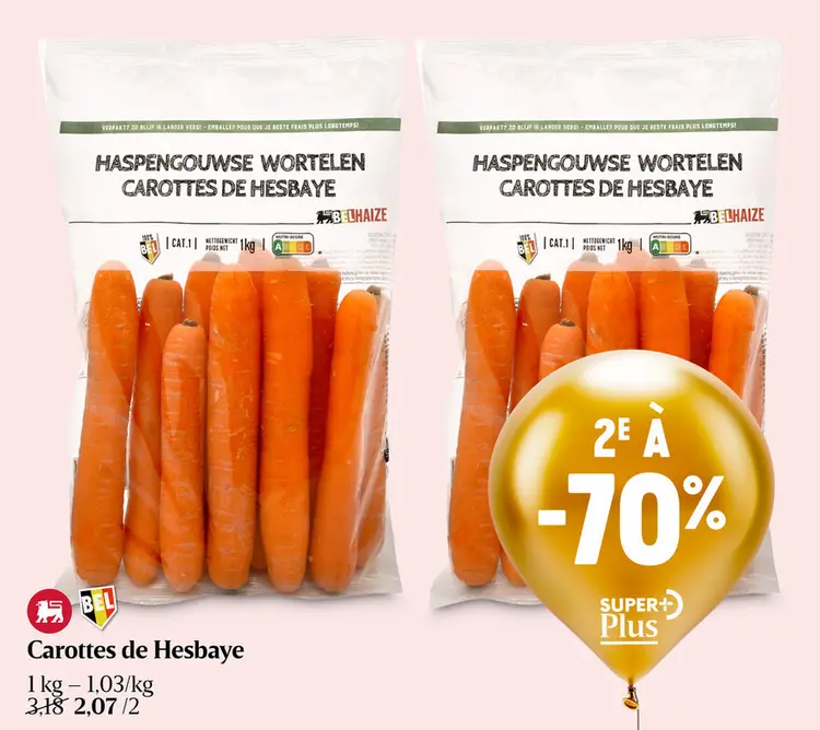 Offre: Carottes de Hesbaye