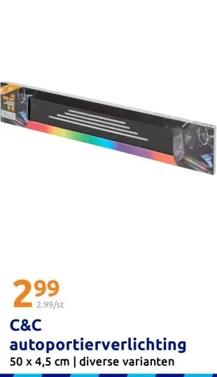 Aanbieding: autoportierverlichting