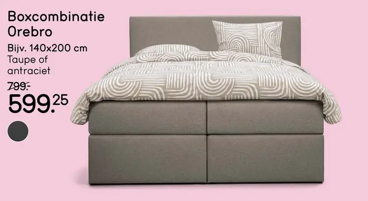 Aanbieding: Boxcombinatie Orebro