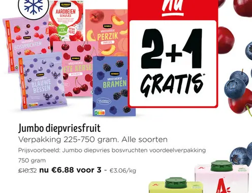 Promotie: Diepvriesfruit