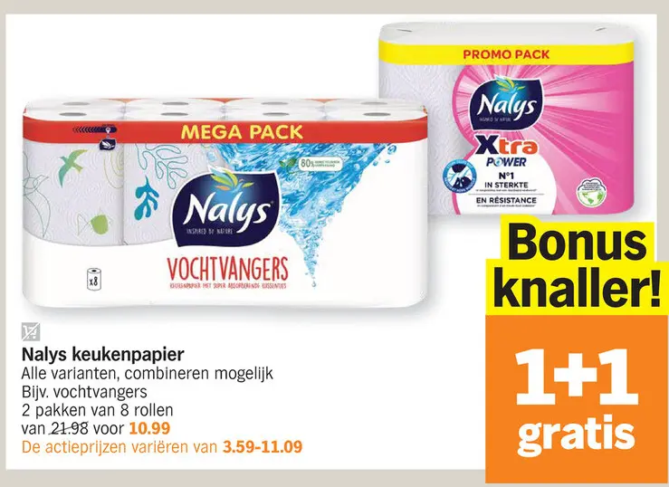 Promotie: Nalys keukenpapier