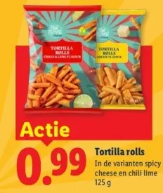 Aanbieding: Tortilla rolls