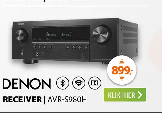 Aanbieding: Receiver avr-s980h