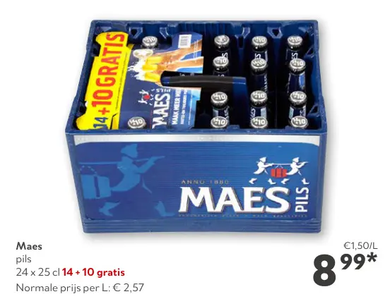 Promotie: Maes pils