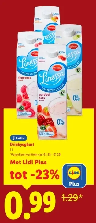 Aanbieding: Drinkyoghurt