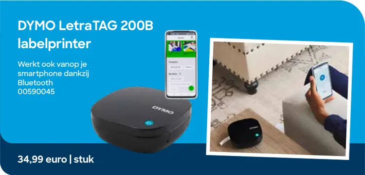 Promotie: LetraTAG 200B labelprinter